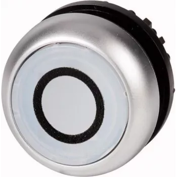 Eaton M22-DL-W-X0 mygtukinis jungiklis, juodas/metalinis/baltas 216940