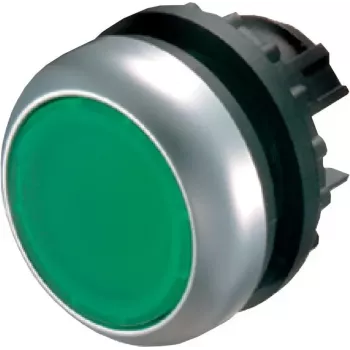 Eaton M22-DRL-G mygtukinis jungiklis, juodas/žalias/metalinis 216948