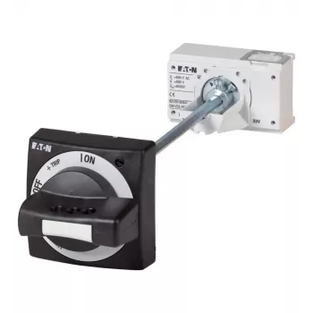 Eaton NZM1-XTVDV durų movos sukamasis rankenėlė, užrakinama, juoda 260172