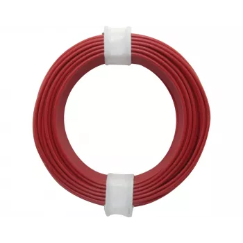 Donau Elektronik 118-0 suvyta montažinė viela 1 x 0,14 mm² raudona 10 m