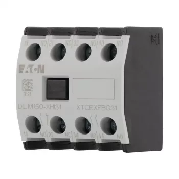Eaton DILM150-XHI31 pagalbinis kontaktų blokas, 3NO+1NC, priekinis montavimas, varžtiniai gnybtai 277949