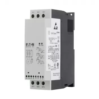 Eaton DS7-340SX016N0-N minkštojo paleidimo įtaisas, juodas/pilkas
