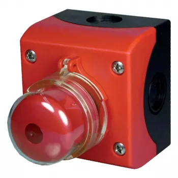 Eaton M22-SOL-PVLPL11-2 PV ugniagesių jungiklis, 1NO 1NC, raudonas