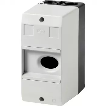 Eaton CI-PKZ01 paviršinio montavimo dėžutė su integruotu jungikliu, 158 x 80 x 116,5 mm, pilka 281403