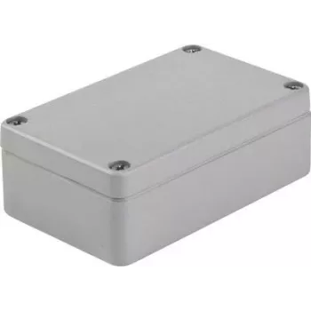 Bopla universalių korpusas 98 x 64 x 34 mm aliuminis sidabrinis pilkas RAL 7001 A 102 (01102000.MT2)