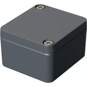 BOPLA universalių paskirčių aliuminio korpusas sidabriškai pilkas (RAL 7001) 50 x 45 x 30 A 100 1 vnt. (01100000.MT1)