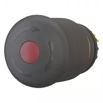 Eaton M22S-PVLT 271540 apšviečiamas avarinio sustabdymo mygtukas, atrakinamas pasukant, juodas