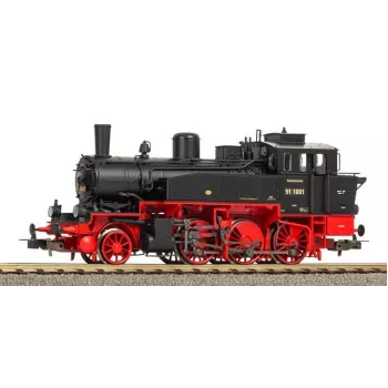 PIKO 50744 H0 garo lokomotyvas su garsu BR 91 DRG II su integruotu PIKO garso dekoderiu