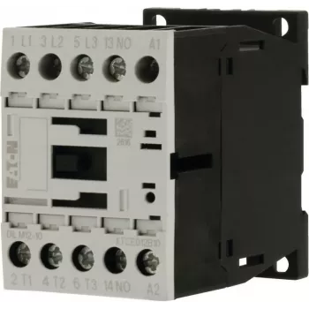 EATON DILM12-10 galios kontaktorius 24V 50/60Hz 3 polių 12A 1NO pagalbinis 276834