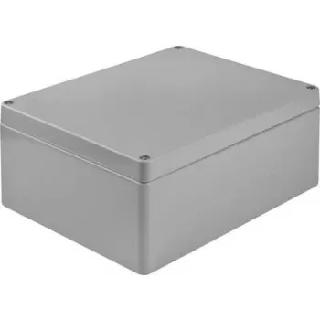 Bopla universali dėžutė 280 x 230 x 111 aliuminis sidabriškai pilka (RAL 7001) A 155 01155000.H