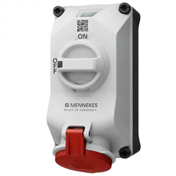 MENNEKES DUOi 32A 5 polių 6h 400V IP44 sieninis lizdas 5613506G