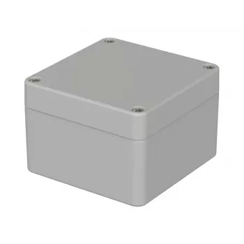 BOPLA M 210 VO universalus korpusas 82 x 80 x 55 mm, polikarbonatas, šviesiai pilkas, 02210094