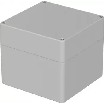 BOPLA M 228 VO universalus korpusas 122 x 120 x 105, polikarbonatas, šviesiai pilkas 02228094