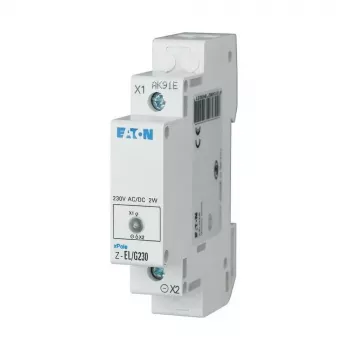 Eaton Z-EL/G230 žalias LED indikatorius, DIN bėgelis, 230V AC, 1 TE 284922