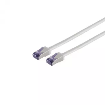 S CONN MAXIMUM CONNECTIVITY Cat. 6A Flex S/FTP komutacinis kabelis, 0,5 m, pilkas 08-28010
