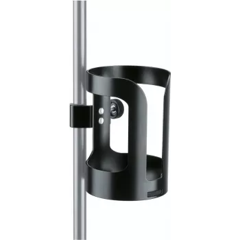 K&M 16022-000-55 gėrimų laikiklis natų stovams – juodas
