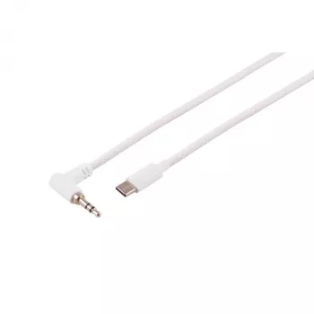S CONN MAXIMUM CONNECTIVITY USB-C garso kabelis, 3,5 mm kampuotas kištukas, TRS, baltas, 1,2 m (14-06126)