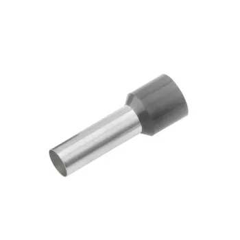 Cimco 187006 dalinai izoliuota gnybtų įvorė 0,75 mm² pilka 100 vnt.