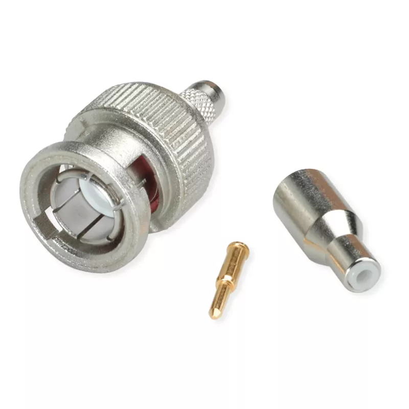 Telegärtner BNC kabelio kištukas, crimp G04 75 omų, crimp/crimp, standartinis, A2505, G04 (RG-179B/U) - 1 vnt.