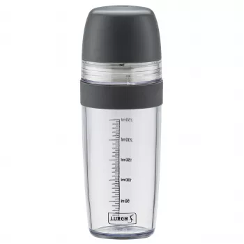 Lurch Shaker pilkas 250 ml padažų purtyklė su matavimo skale 10023