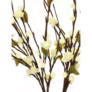 EUROPALMS Camellia arka su LED, balta, 50cm 83330310