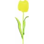 EUROPALMS Crystal Tulip dirbtinė gėlė, geltona, 61 cm, 12 vnt. pakelis 82600207