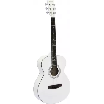 DIMAVERY AW-303 Vesterno gitara balta 26242007