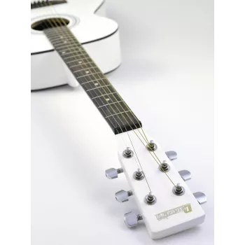DIMAVERY AW-303 Vesterno gitara balta 26242007