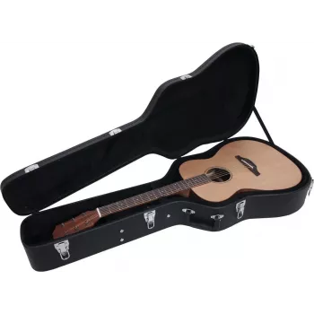 DIMAVERY Form-Case vesterninės gitaros dėklas, juodas (26341022)