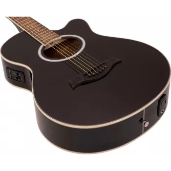 DIMAVERY AW-400 Vesterno gitara, juoda 26235089