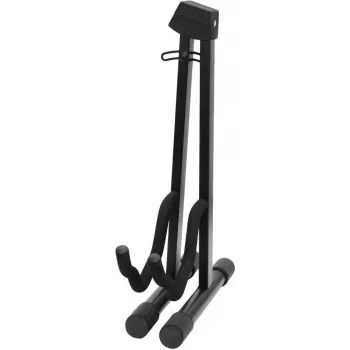 DIMAVERY Sulankstomas gitaros stovas juodas (26348047)