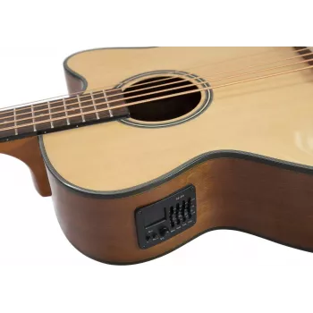 DIMAVERY AB-455 akustinė bosinė gitara, 5 stygų, natural 26224014