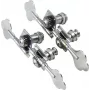 DIMAVERY JB stiliaus elektrinio boso gitarų stygų derintuvai (4 vnt. rinkinys, chromuoti) 26300212