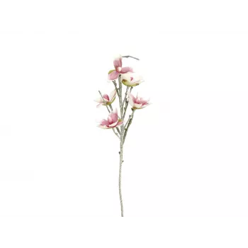 EUROPALMS dirbtinė magnolijos šakelė (EVA), balta-rožinė 82530587