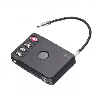TROIKA TSA kombinuota lagamino spyna TRACK & FIND LOCK (LOK26/BK) – juoda