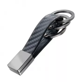 TROIKA TWISTER CARBON raktų pakabukas (KRG649/CB)