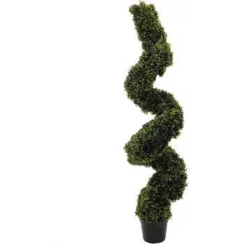 EUROPALMS Dirbtinis buksmedis spiralės formos, 150cm 82607611