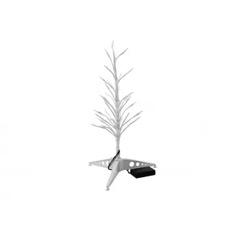 EUROPALMS dizaino medis su šiltai balta LED 40cm maitinamas baterijomis (83330330)