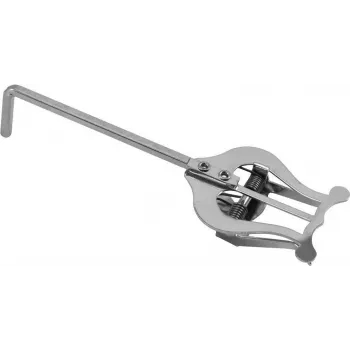 DIMAVERY žygiavimo lyra trimitui, nikeliuotas metalas, užsegama, sidabrinė 26600540