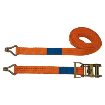 Petex 43192835 Dviejų dalių krovinio tvirtinimo diržas su reketu, LC 1000 daN, 6 m x 35 mm