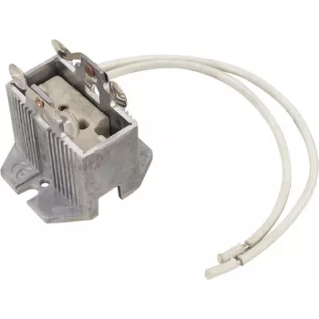 OMNILUX GX-9.5 ir GY-9.5 lizdas lempai, keramikinis, 250V/10A, tvirtinamas varžtais 9450030C