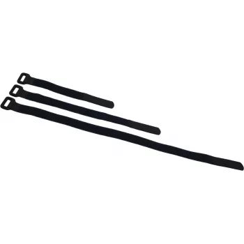 ACCESSORY BS-1 kibioji juosta kabelių rišiklis 25x300mm juodas 10 vnt. 30006031