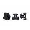 HellermannTyton 151-03055 ACFM2W10PT6-PA66/6HIRHS-BK kabelio tvirtinimo elementas, termiškai stabilizuotas, atsparus smūgiams, juodas, 25 vnt.