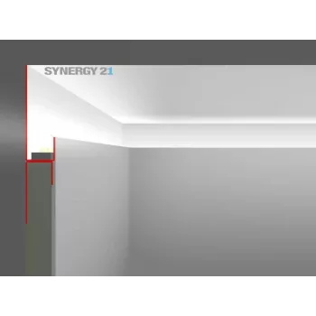 SYNERGY21 LED profilis 200cm cinko lakštas B40 tipo S21-LED-PR00140