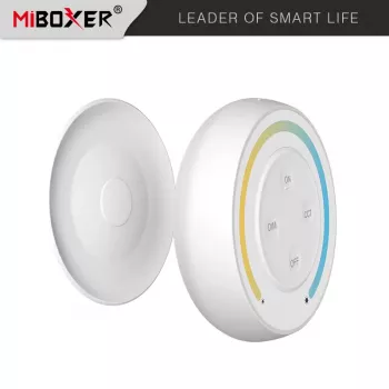 SYNERGY21 S1-G Sunrise LED nuotolinio valdymo pultas dvigubos baltos CCT MiLight/MiBoxer sistemoms