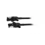 SYNERGY21 S218115 CAT6A S/FTP plonas komutacinis kabelis, RJ45, 2m, juodas, 500MHz, LSZH, pasukamas jungtis