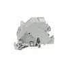 SYNERGY21 Keystone modulio laikiklis DIN bėgiui plonas ABS 1xTP moduliui Slim Line (S215416V2)