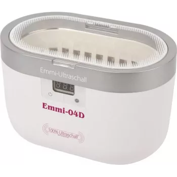 EMAG EMMI-04D ultragarsinis valymo prietaisas 0,6 L, 40 W, 45 kHz, nerūdijančio plieno bakas, plastikinis korpusas