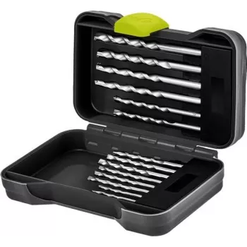 GOOBAY TOOLS 15 dalių mūro grąžtų rinkinys 4-12 mm su volframo karbido antgaliais dėkle 77849