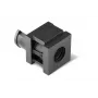HELLERMANNTYTON VP-S 11-12 Ins-sgl-PL-BK halogenų neturinti vienos angos kabelių įvado įdėklė, juoda, 20 vnt. (440-00013)